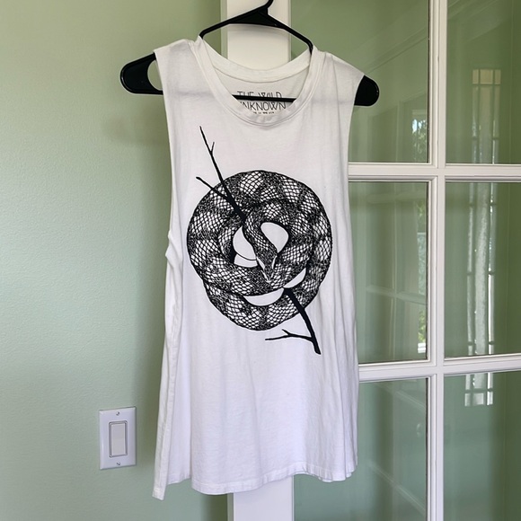 Urban Shaman snake sleeveless t-shirt - Picture 1 of 2